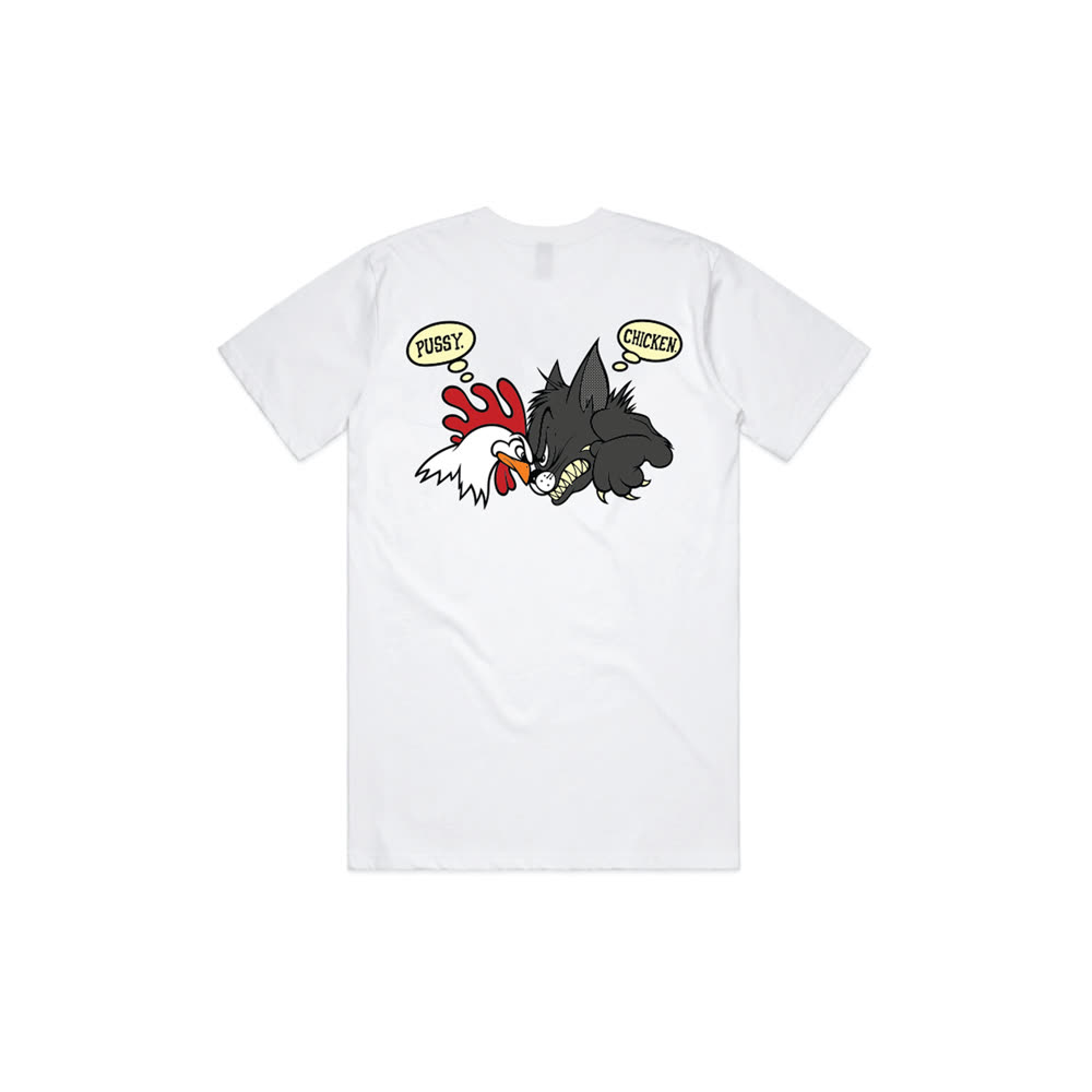 No Fear Chicken Pussy Tee
