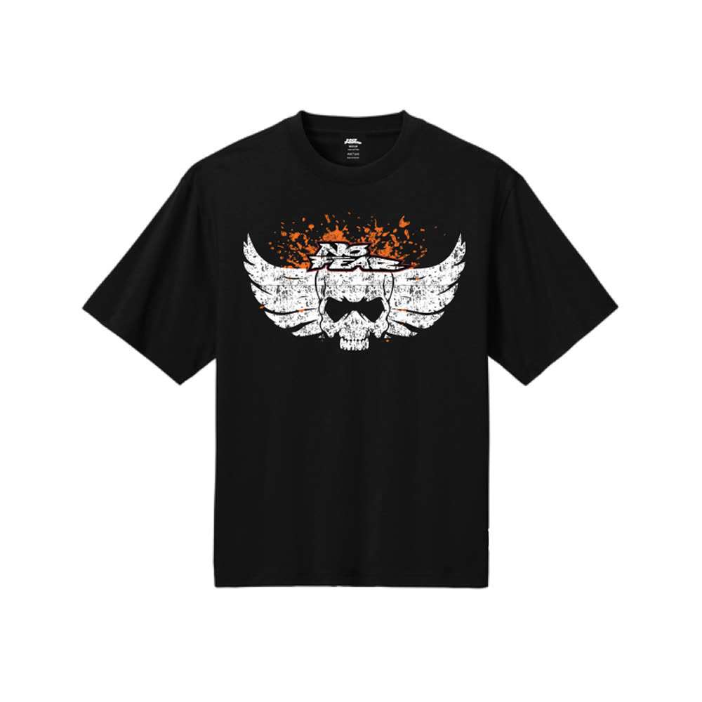No Fear Black Skull Tee