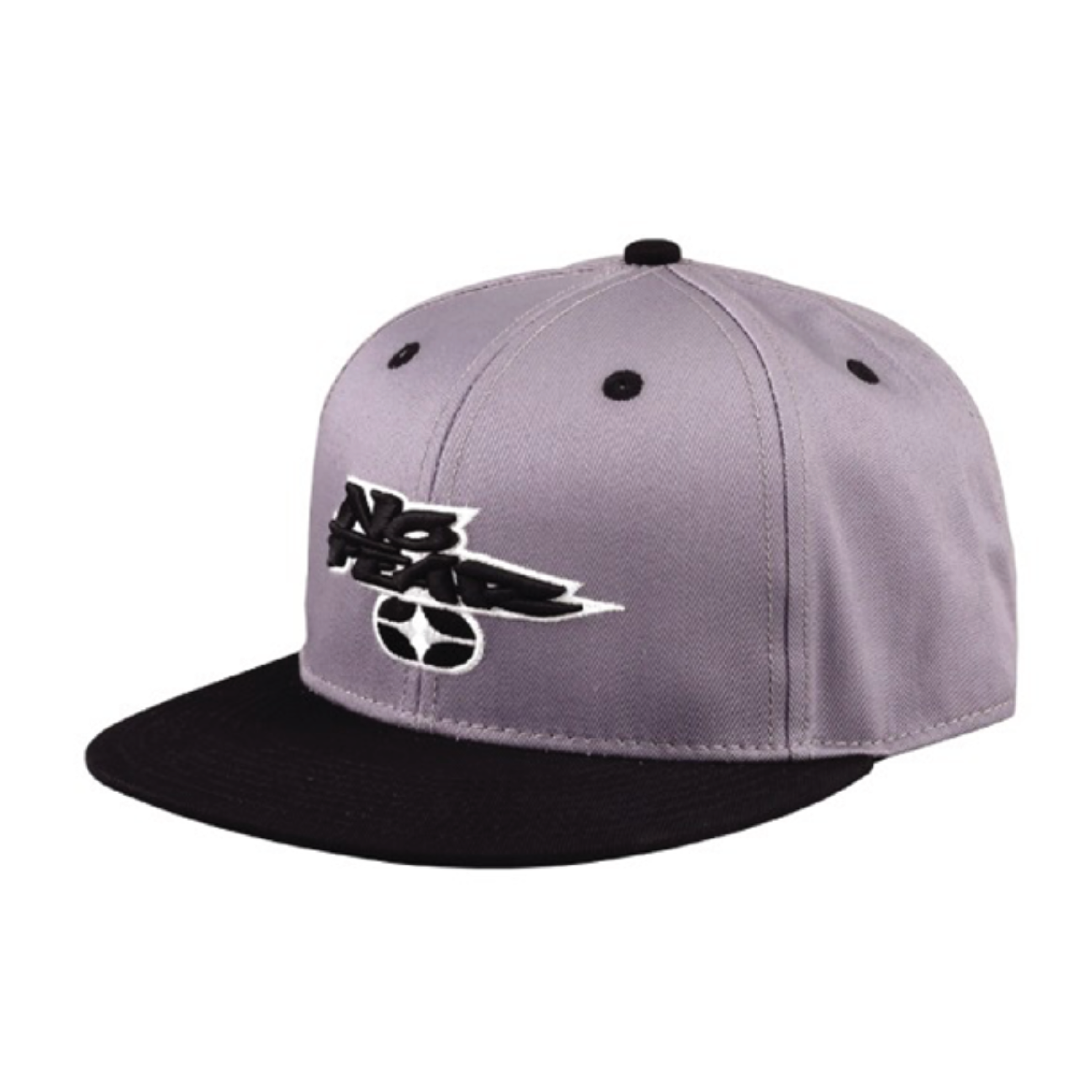No Fear Flatbill Grey & Black