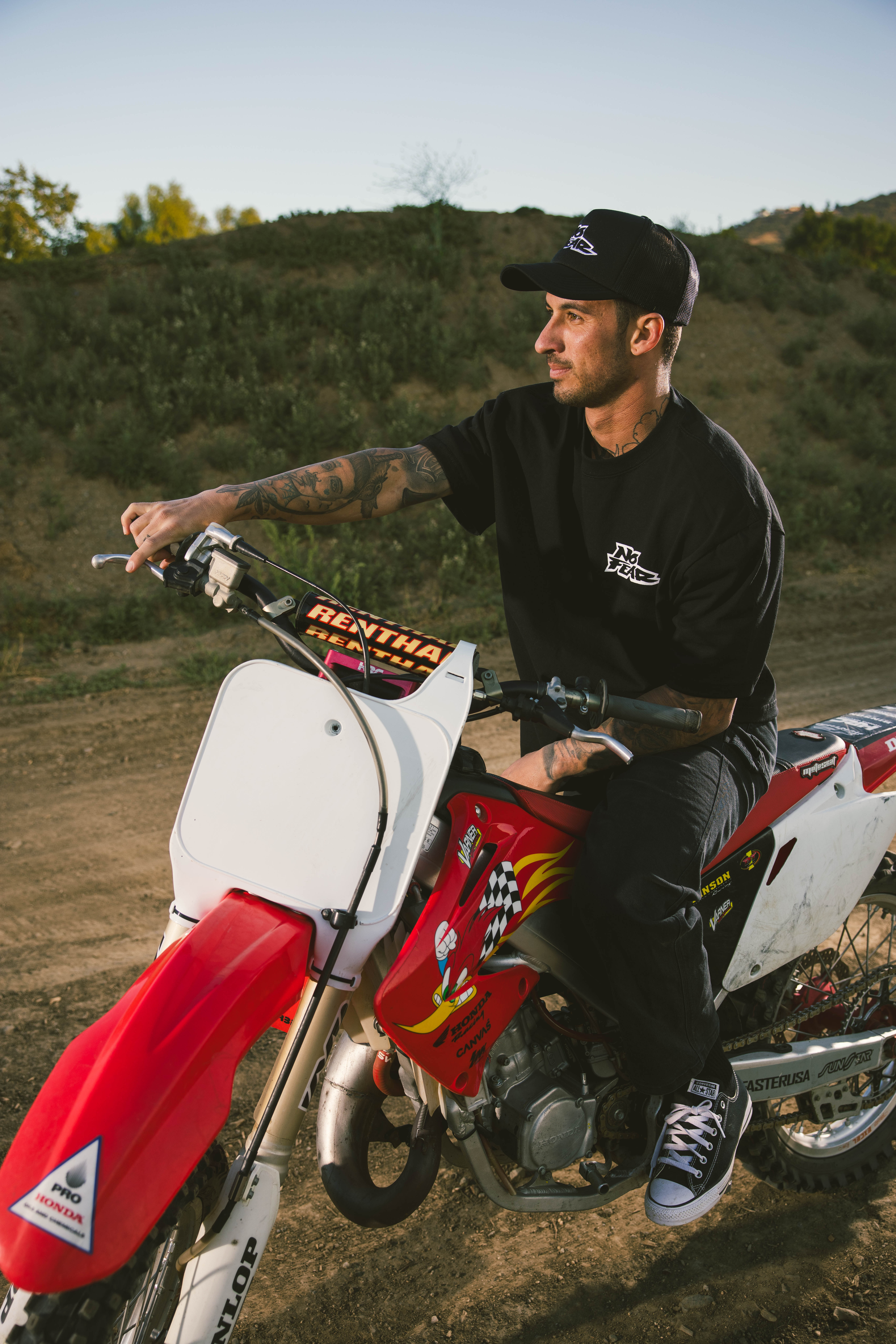 No Fear Hats & Stickers