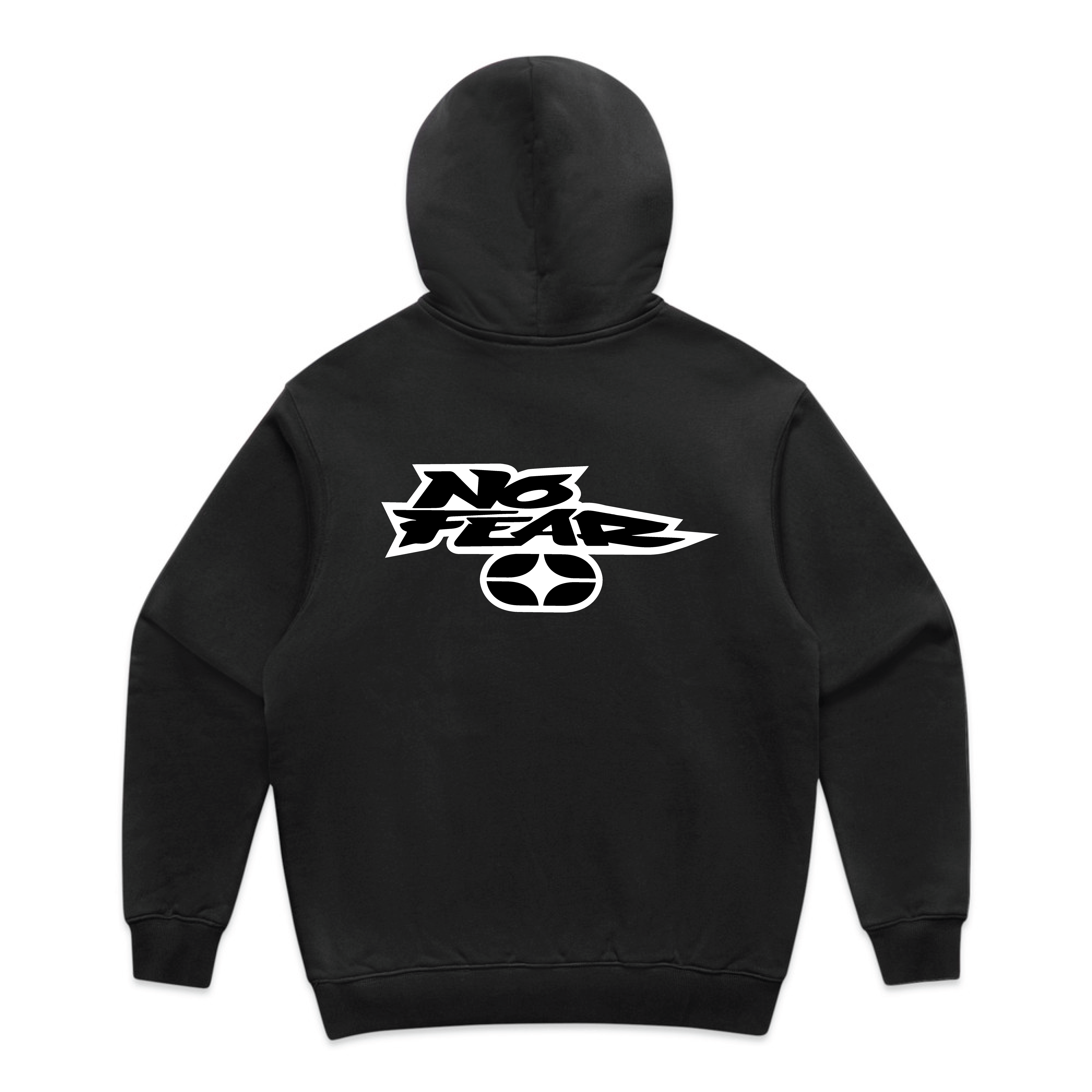No Fear Hoodie — Black